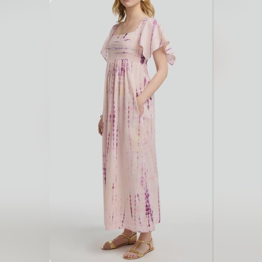 Vanessa Bruno Lavender and Purple Maxi Dress